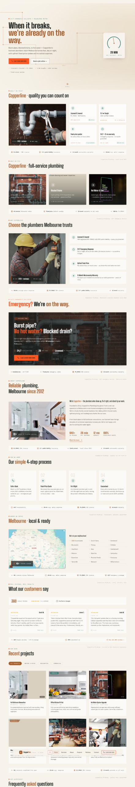 Flow Dashboard full page